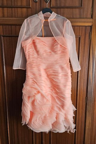 Vestido coctel con chaqueta NUEVO