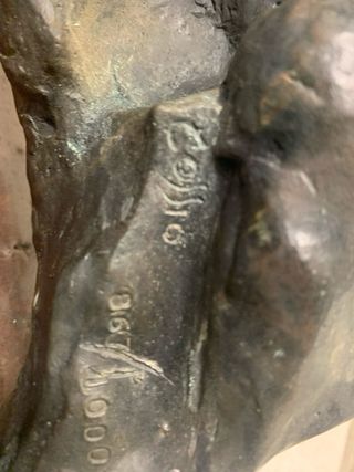 Escultura artista de renombre firmada y numerada