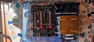 Placa base + Cpu + Ram + Disipador 