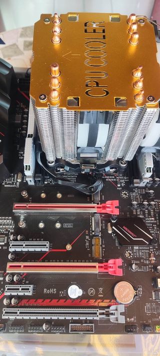 Placa base + Cpu + Ram + Disipador 
