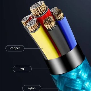 Pack 3 cables de carga y sincro USB (Iphone)