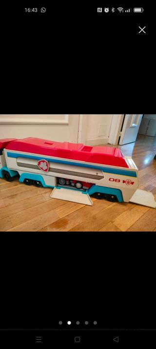 CAMIÓN GRANDE PATRULLA CANINA +2 COCHES