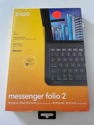 Funda con teclado para tablet bluetooth