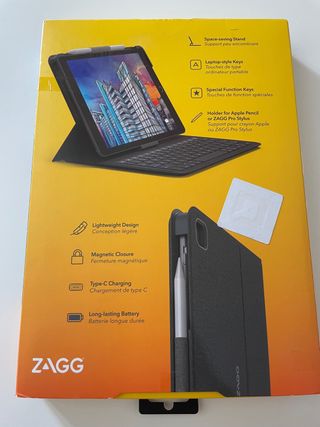 Funda con teclado para tablet bluetooth