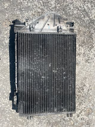 radiador de agua y intercoler clio