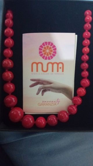Collana vetro di murano