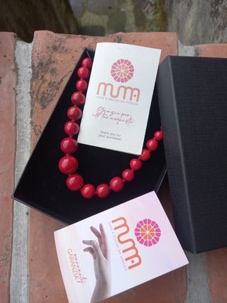 Collana vetro di murano