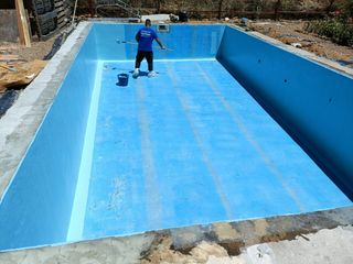 Recubrimiento de piscina