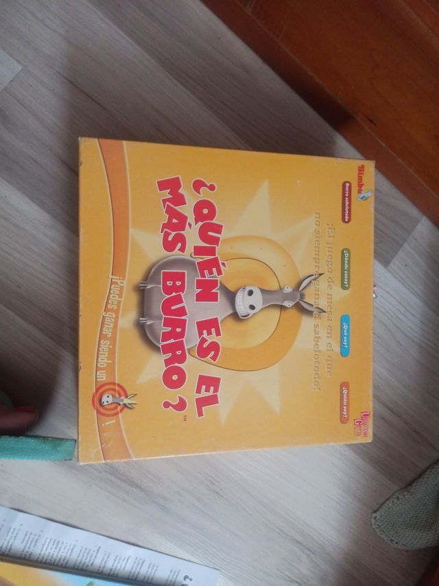 Juego de mesa Quién es el burro?