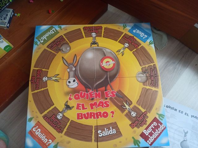 Juego de mesa Quién es el burro?