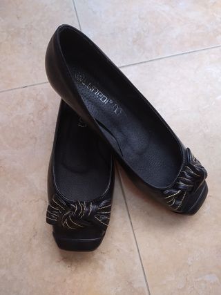 Bailarinas piel, talla 39