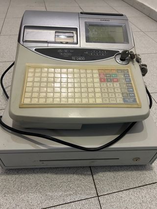 Caja registradora Casio TE-2.400