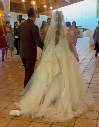 vestido de novia/dama de honor o novia