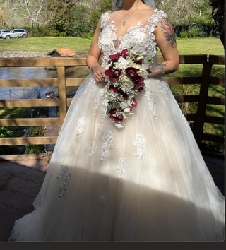 vestido de novia/dama de honor o novia