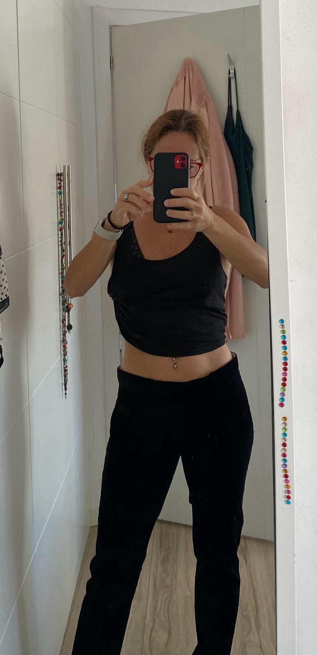 Pantalon de pana negro Joseph