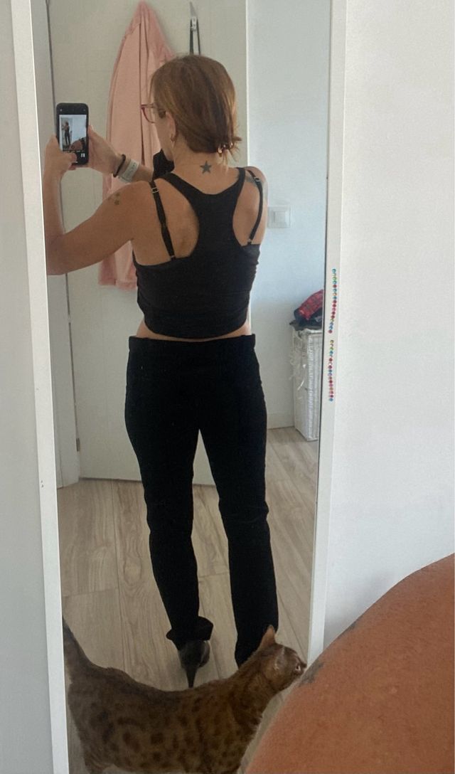 Pantalon de pana negro Joseph