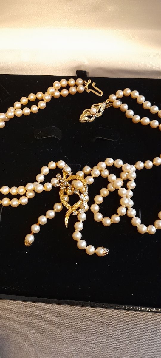 COLLAR DE PERLAS MAJORICAS REBAJADO