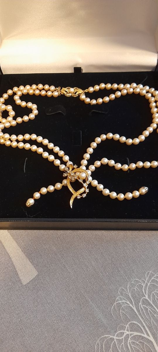 COLLAR DE PERLAS MAJORICAS REBAJADO