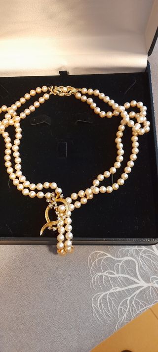 COLLAR DE PERLAS MAJORICAS REBAJADO. UN BUEN REGAL