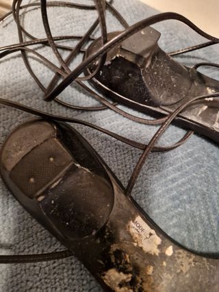 Sandalias piel tiras Lodi