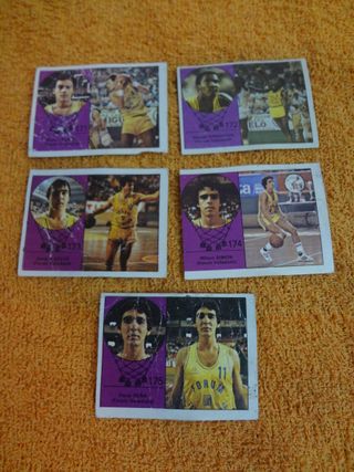 LOTE 143 CROMOS BALONCESTO CLESA AÑO 84-85