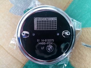 Emblemas para BMW en carbono negro/rojo