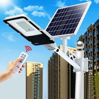 LAMPIONE SOLARE STRADALE LED 1000W FARO LUCE CREPU