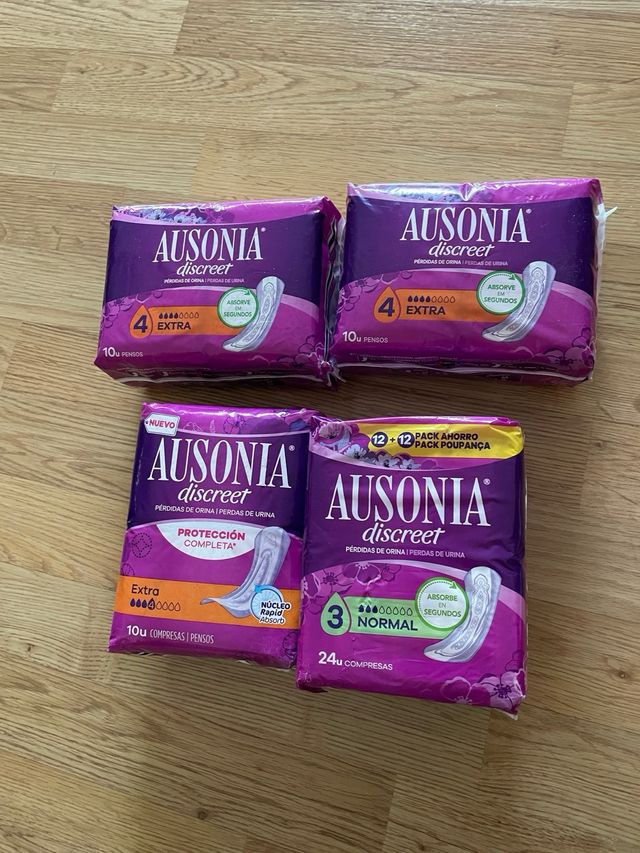 Compresas ausonia discreet