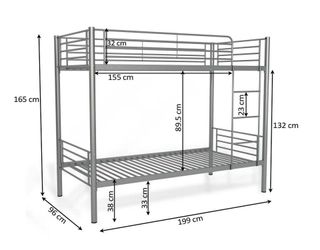 OFERTOON LITERA INDIVIDUAL camas de 90*190