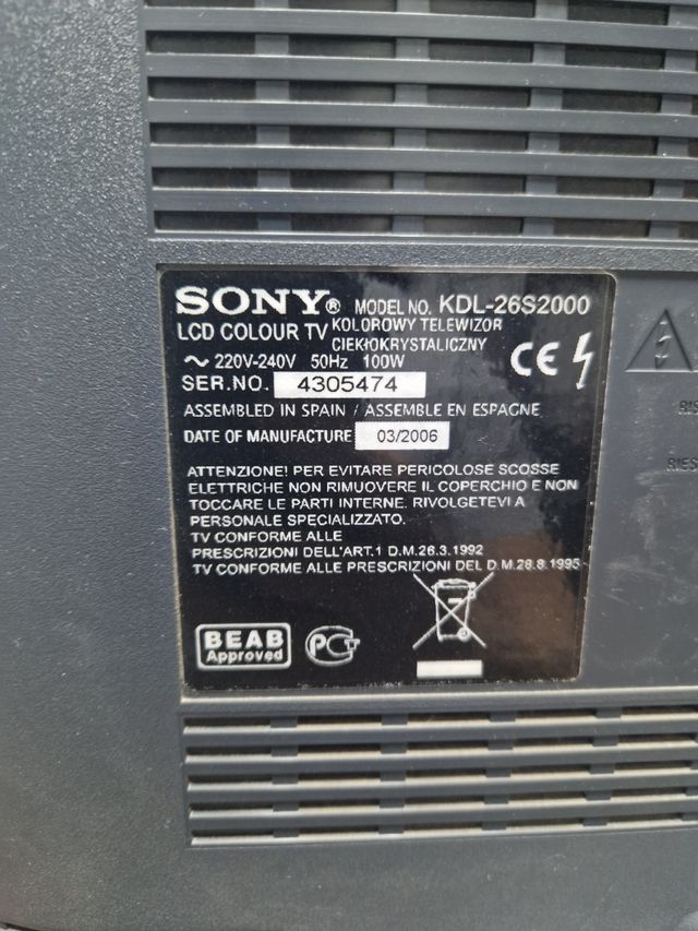 Sony bravía 