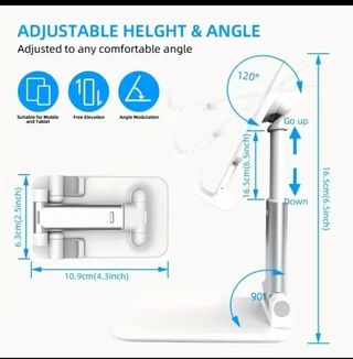 Soporte plegable para móviles tablet