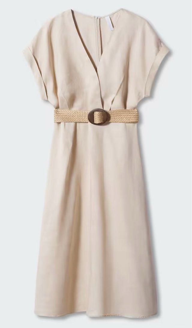 Vestido lino nuevo con Etiqueta. Sin estrenar.