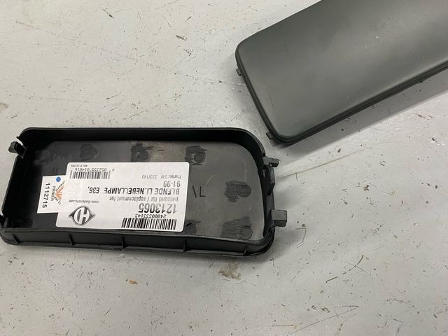 Coberturas de nevoeiro BMW E36, pára-choques, m m3, etc.