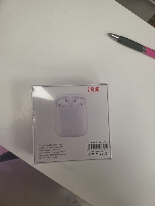 Cuffie Bluetooth Klack i9000 TWS bianche