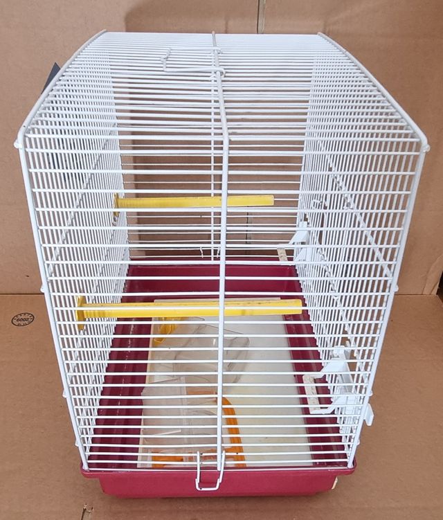 Gabbia per uccelli gabbietta per uccellini metallo