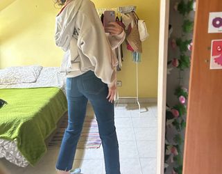 Pantalón campana de Zara