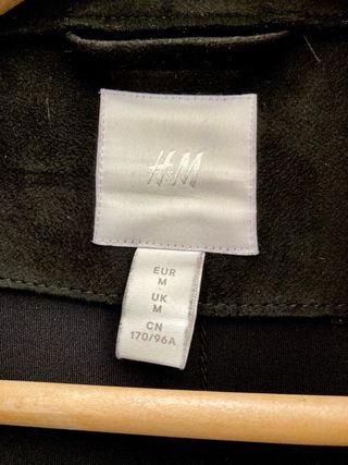 Chaqueta antelina H&M