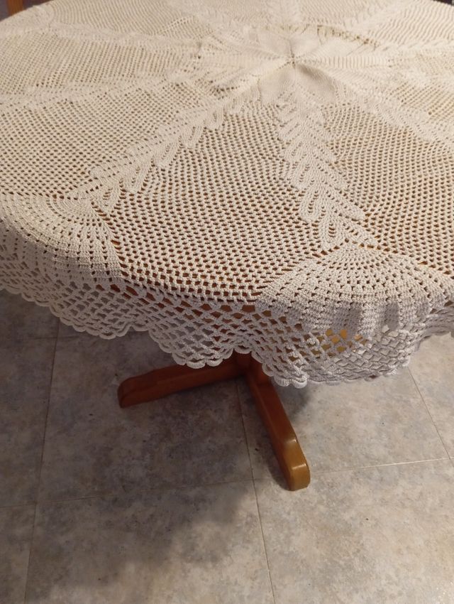 Mantel de ganchillo/crochet