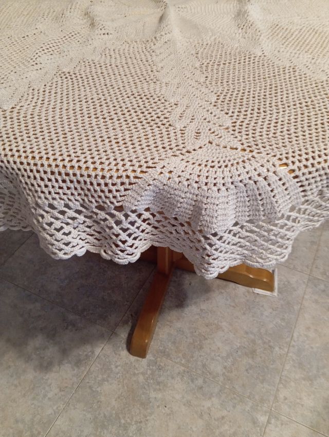 Mantel de ganchillo/crochet