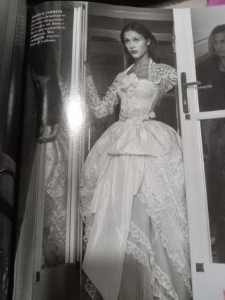 Vestido de novia 
