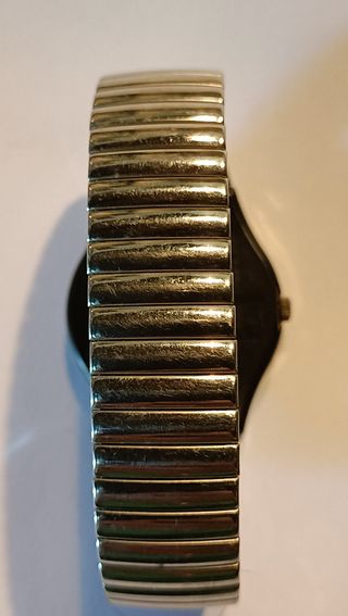 Orologio Swatch Vintage Cold Steel Blue Face