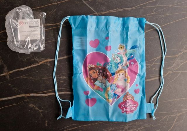 Mini sacca porta merenda Le Principesse Incantate