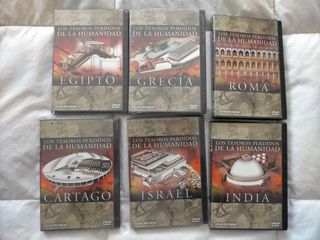 COLECCIÓN DVDs "LOS TESOROS PERDIDOS DE LA ..."