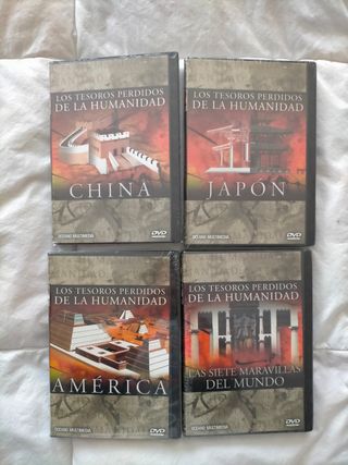 COLECCIÓN DVDs "LOS TESOROS PERDIDOS DE LA ..."