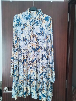 Vestido camisero entretiempo