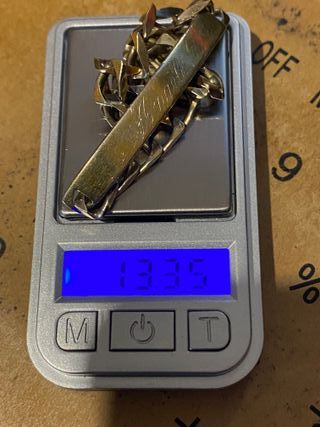 Bracciale vintage Unoaerre a catena in argento 925