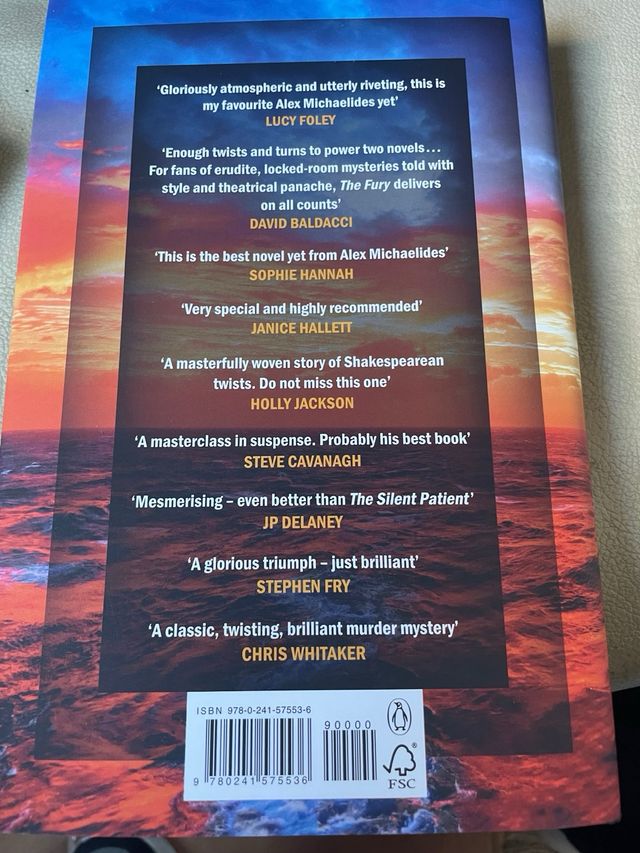 The fury (alex michaelides)