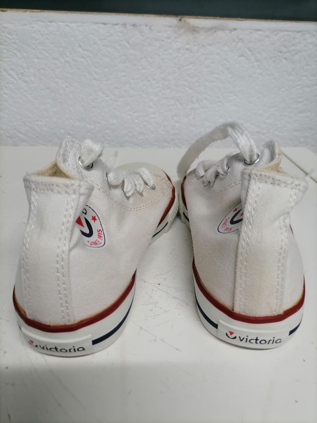 Zapatillas altas de lona VICTORIA, talla 25