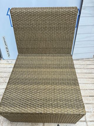 SOLLERÖN Sillón 1 modulo para terraza o jardin