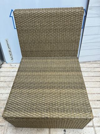 SOLLERÖN Sillón 1 modulo para terraza o jardin
